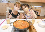 ＜選択授業・ビューティプログラム＞「韓国料理講座」で、プデチゲづくり！講師秘伝の「ヤンニョム」を学んでおうちご飯も充実。